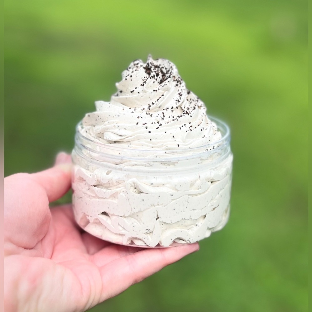 Handcrafted Whipped Soap Sugar Scrub Dark Roast Coffee - Picture 3 of 3